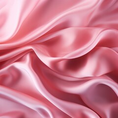 Fototapeta premium pink satin background - generative ai