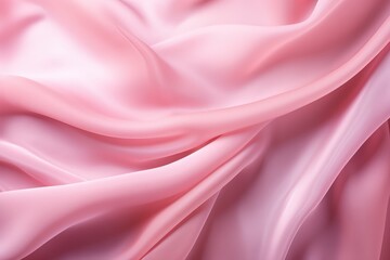 Fototapeta premium pink satin background - generative ai