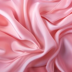 Fototapeta premium pink satin background - generative ai
