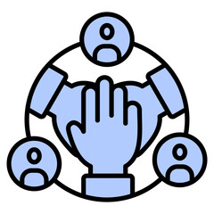 Team Collaboration Icon