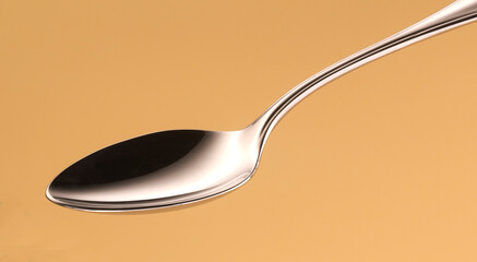 silberner  Löffel , Besteck, Silber, Chromlöffel, Suppenlöffel, Speisetafel,