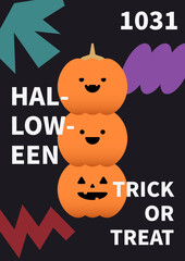 할로윈데이 포스터 디자인