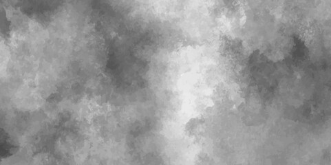 Dark clouds.dark heavy rainclouds.the dark clouds make the sky in black. Gray aquarelle painted paper textured canvas for design .abstract vintage background .