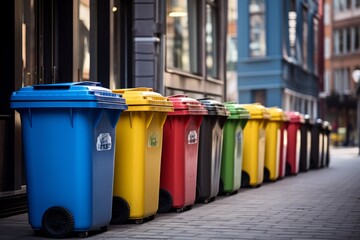 Containers for separate waste collection