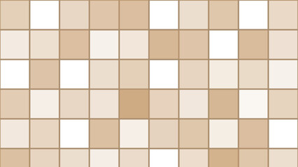 Beige abstract square mosaic background	