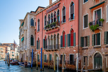 Obraz na płótnie Canvas Italy. Venice. Historical regatta. Gondola.