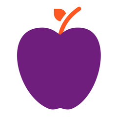 Apple Vector Icon Design Illustration