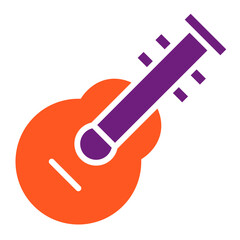 Guitar Vector Icon Design Illustration