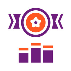 Reward Vector Icon Design Illustration