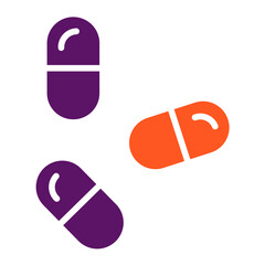Capsule Vector Icon Design Illustration