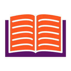 Guide Book Vector Icon Design Illustration