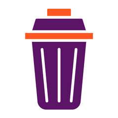 Trash Vector Icon Design Illustration