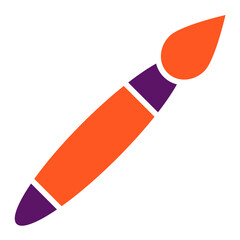 Brush Vector Icon Design Illustration