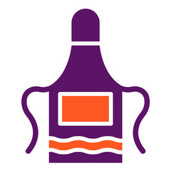 Apron Vector Icon Design Illustration