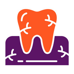 Toothache Vector Icon Design Illustration