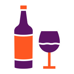 Whiskey Vector Icon Design Illustration