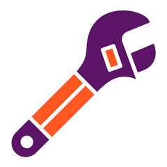 Wrench Vector Icon Design Illustration