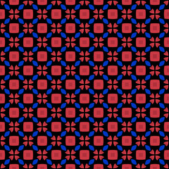 Multi color seamless abstract pattern. Background and backdrop. Multi Colored. Colorful ornamental design. Colored mosaic ornaments. Vector graphic illustration. EPS10.