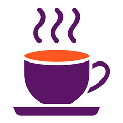 Tea Cup Vector Icon Design Illustration