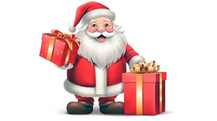 Dive into the enchanting world of Santa Claus, who carries a sack of gifts to spread joy during the holiday season.