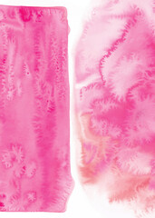 Pink watercolor abstract background