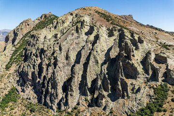 Historical Mary Monastery in Giresun, Turkey Meryem Ana Manastırı