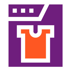 Obraz premium Cleaning service website Vector Icon Design Illustration