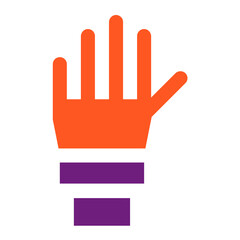 Obraz premium Hand Vector Icon Design Illustration