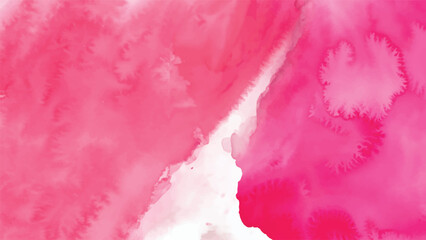 Pink watercolor abstract background