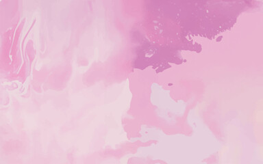 Pink watercolor abstract background