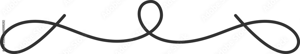 Poster underlines with swish swoosh and curly stroke. swash hand drawn divider. squiggle calligraphy elemen