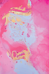 Pink watercolor abstract background
