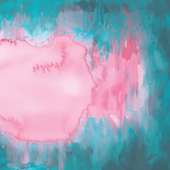 Pink watercolor abstract background