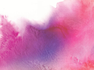 Pink watercolor abstract background