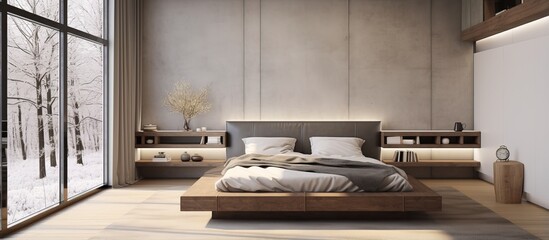a bedroom s internal design