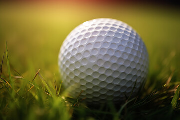 Fototapeta premium Close-Up Photo of Golf Ball
