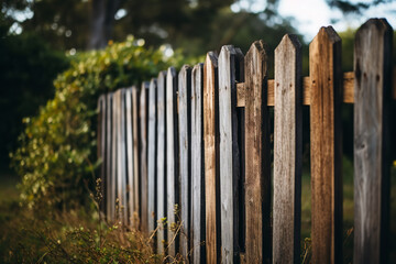 Fototapeta premium Photo Of Wood Fence During Daytime