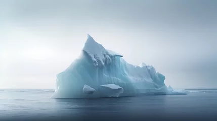 Fotobehang Photograph of an iceberg © Alin