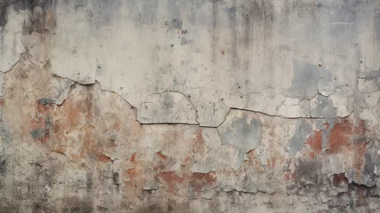 Papier Peint photo Vieux mur texturé sale Detailed Concrete Wall Patterns
