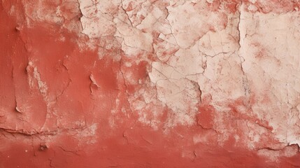Fototapeta premium Wall with peeling paint. Texture of old concrete wall for background. A dilapidated building wall in need of major repairs. Facade of a house with damaged plaster. Photophone for retro photography.