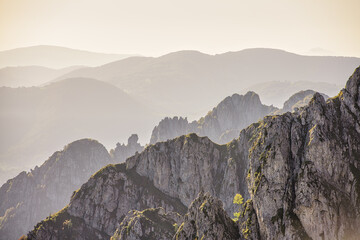 Obraz premium Mountain ridges to infinity