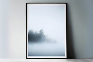 simple pale blue mist 