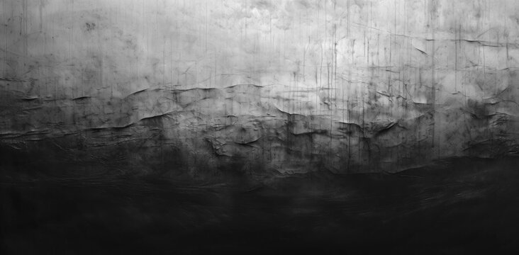Concrete wall black and white texture background © Denniro