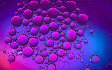Colourful abstract macro/microscope elements, forms, bubbles, shiny, cristals / background, ebdesign, wallpaper