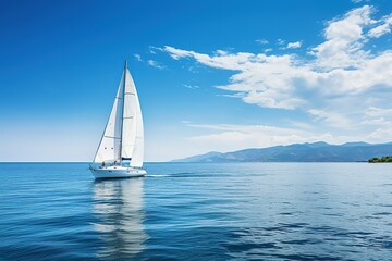 Obraz premium sailboat on the sea