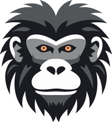 Baboon Lineage Badge Baboon Heraldic Symbol