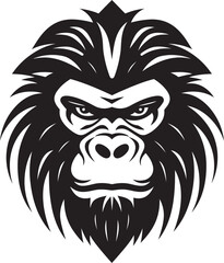 Tribal Baboon King Baboon Coat of Arms