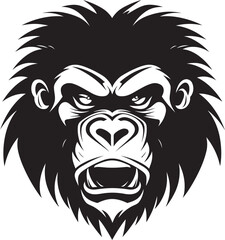 Baboon King Badge Baboon Crowned Insignia