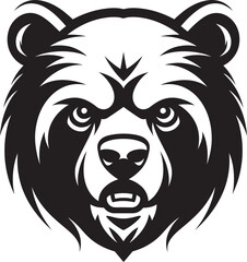 Bear Monarch Symbol Bear Crowned Badge