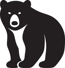 Tribal Bear Mark Black Bear Heraldry